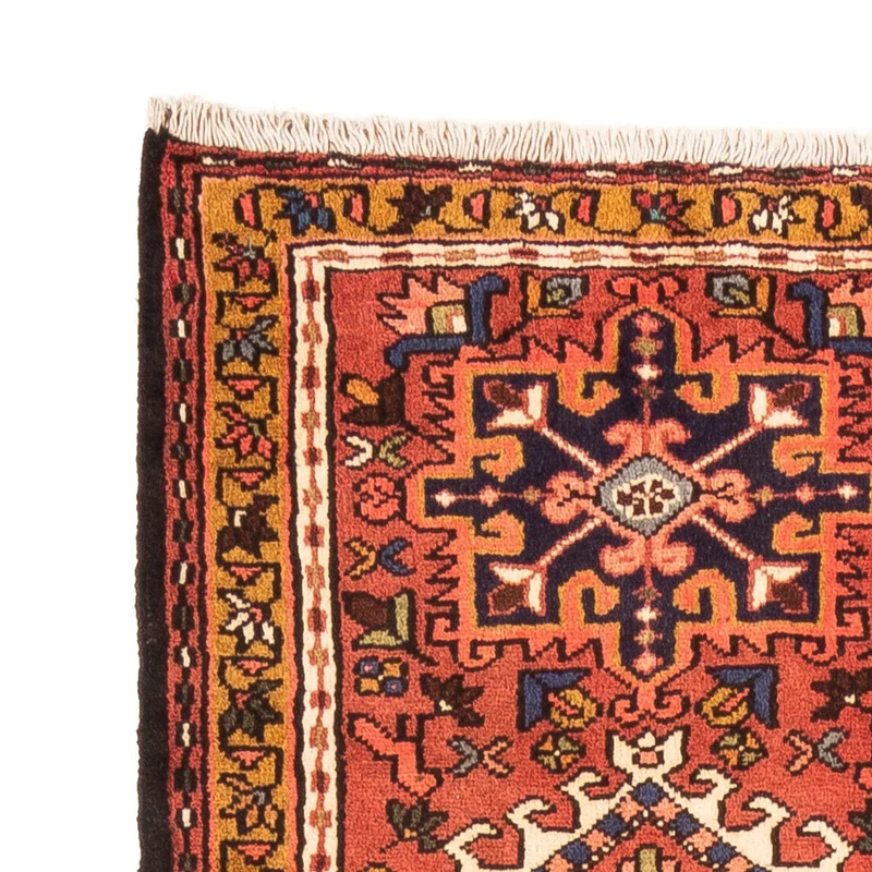 Qaraja Teppich 70x300cm - Perserteppich - rot
