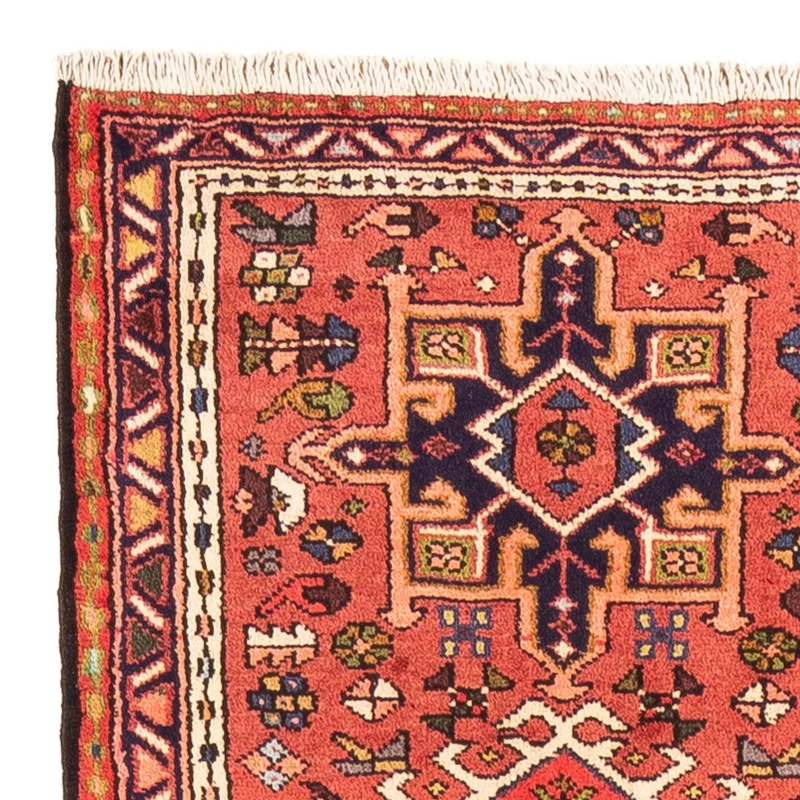 Qaraja Teppich 70x290cm - Perserteppich - rot