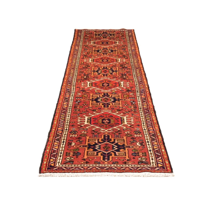 Qaraja Teppich 70x290cm - Perserteppich - rot