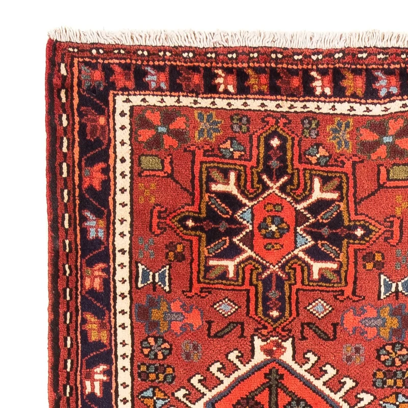 Qaraja Teppich 73x286cm - Perserteppich - rot