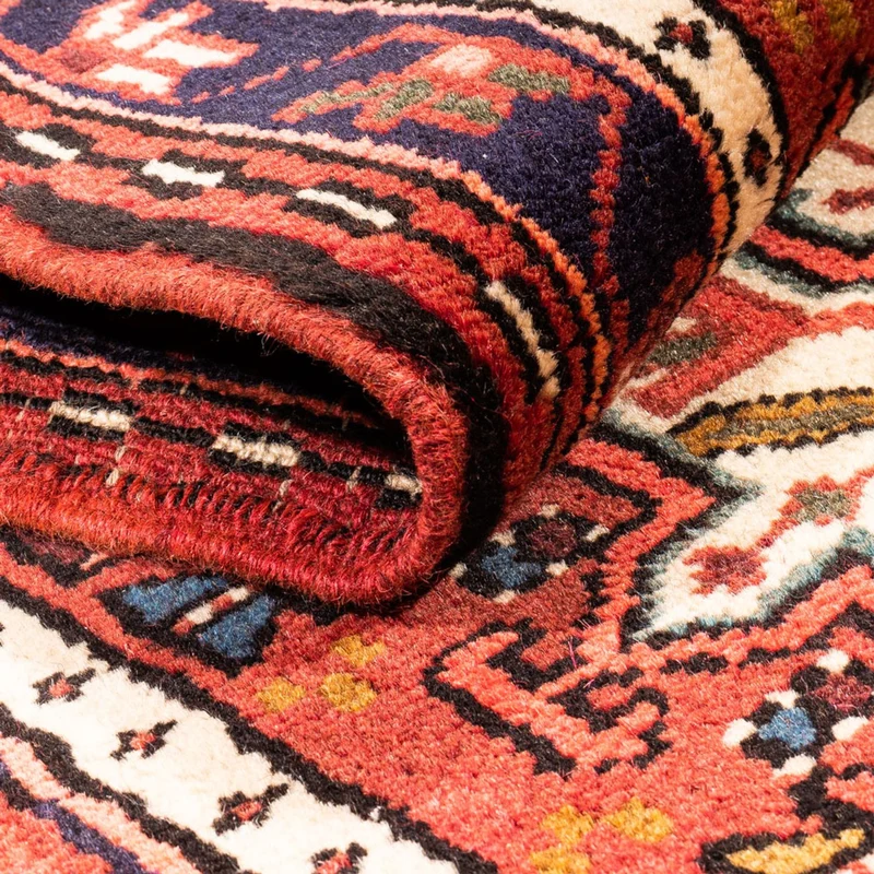 Qaraja Teppich 73x286cm - Perserteppich - rot