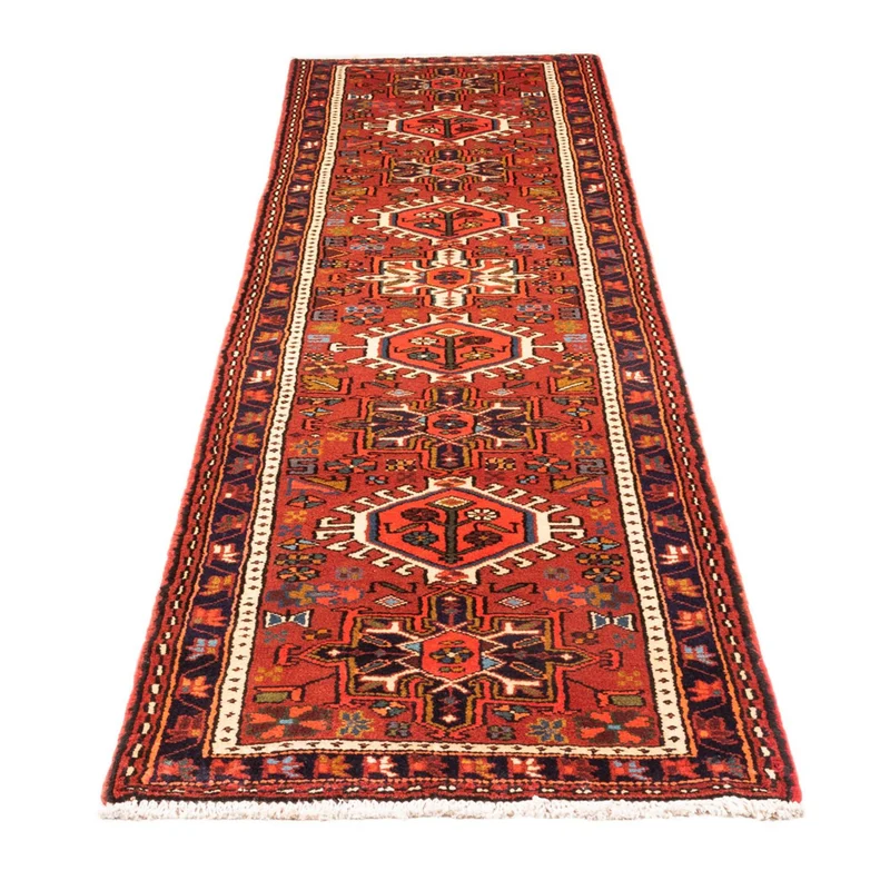Qaraja Teppich 73x286cm - Perserteppich - rot