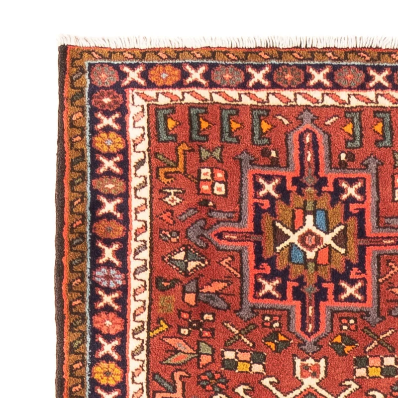 Qaraja Teppich 72x280cm - Perserteppich - rot