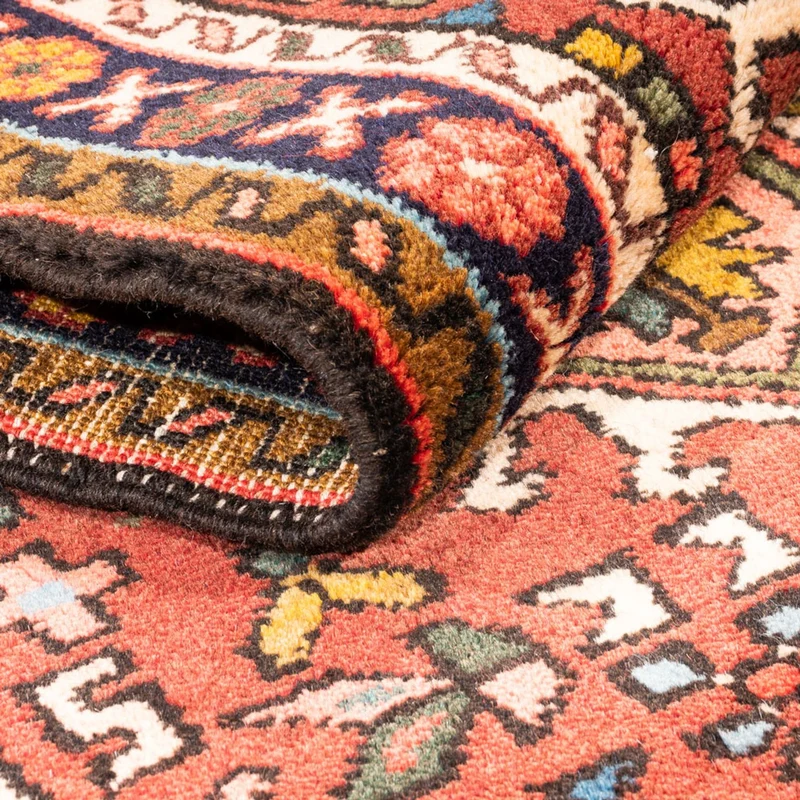 Qaraja Teppich 72x280cm - Perserteppich - rot