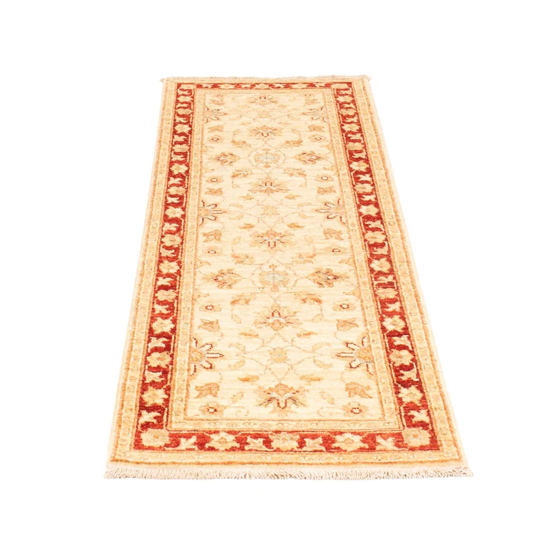 Ziegler Teppich 48x144cm - Orientteppich - beige