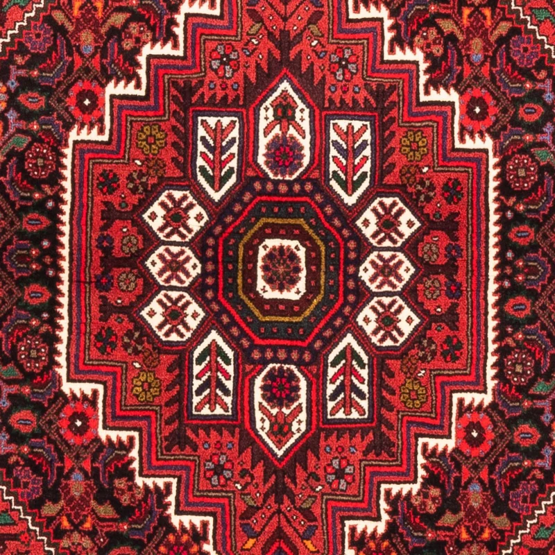 Gholtogh Teppich 105x155cm - Perserteppich - rot