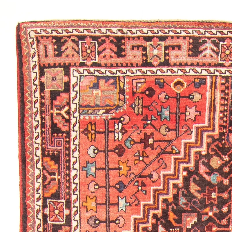 Hamadan Teppich 150x280cm - Perserteppich - dunkelblau