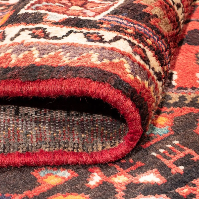 Hamadan Teppich 150x280cm - Perserteppich - dunkelblau