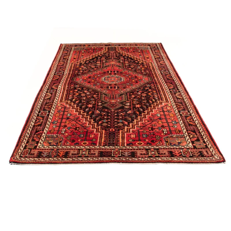 Hamadan Teppich 150x280cm - Perserteppich - dunkelblau
