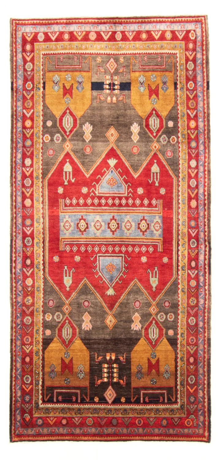 Hamadan Teppich 158x310cm - Perserteppich - rot
