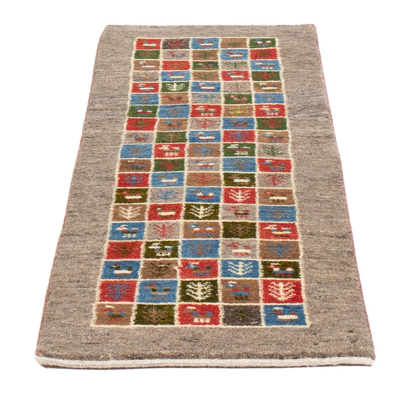 Läufer Gabbeh - Perser - 51 x 150 cm - mehrfarbig