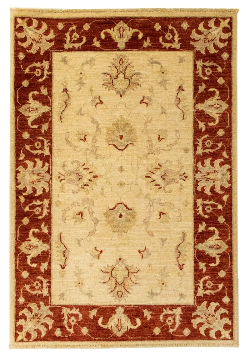 Ziegler Teppich 80x120cm - Orientteppich - beige