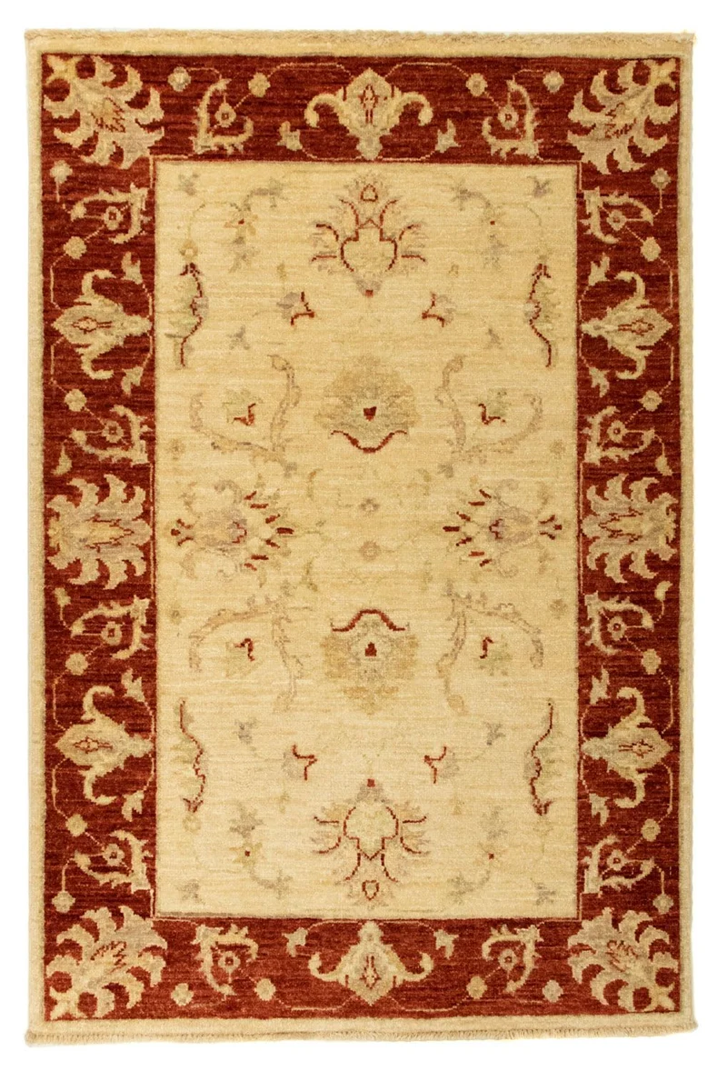 Ziegler Teppich 80x120cm - Orientteppich - beige