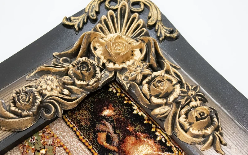 Bild-Teppich 70x120cm - Orientteppich - mehrfarbig