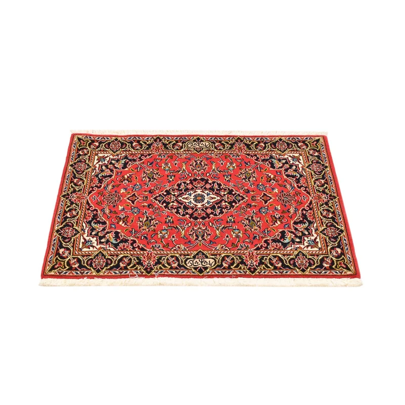 Keshan Teppich 70x100cm - Perserteppich - rot