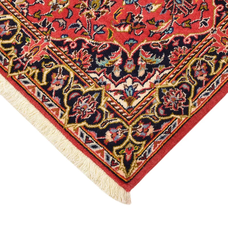 Keshan Teppich 70x100cm - Perserteppich - rot