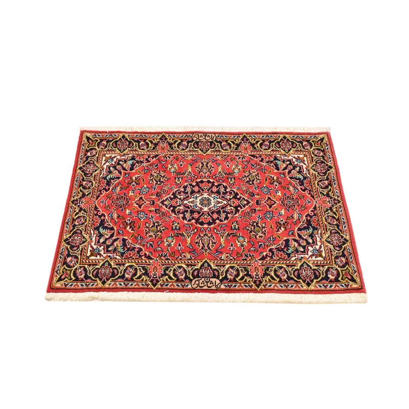 Keshan Teppich 70x100cm - Perserteppich - rot