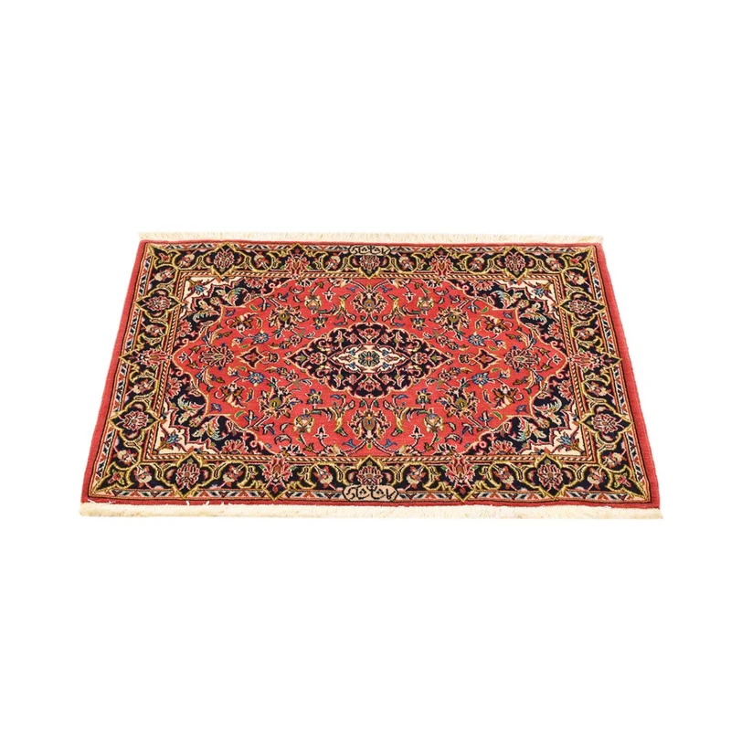 Keshan Teppich 70x100cm - Perserteppich - rot