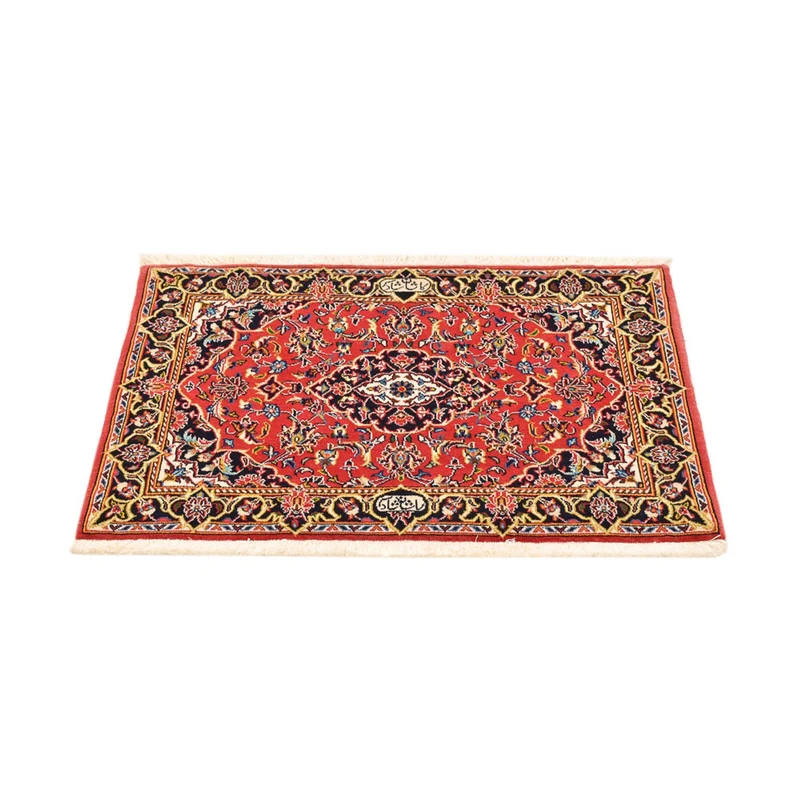 Keshan Teppich 70x100cm - Perserteppich - rot