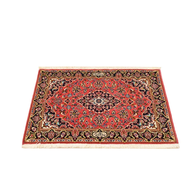 Keshan Teppich 70x100cm - Perserteppich - rot