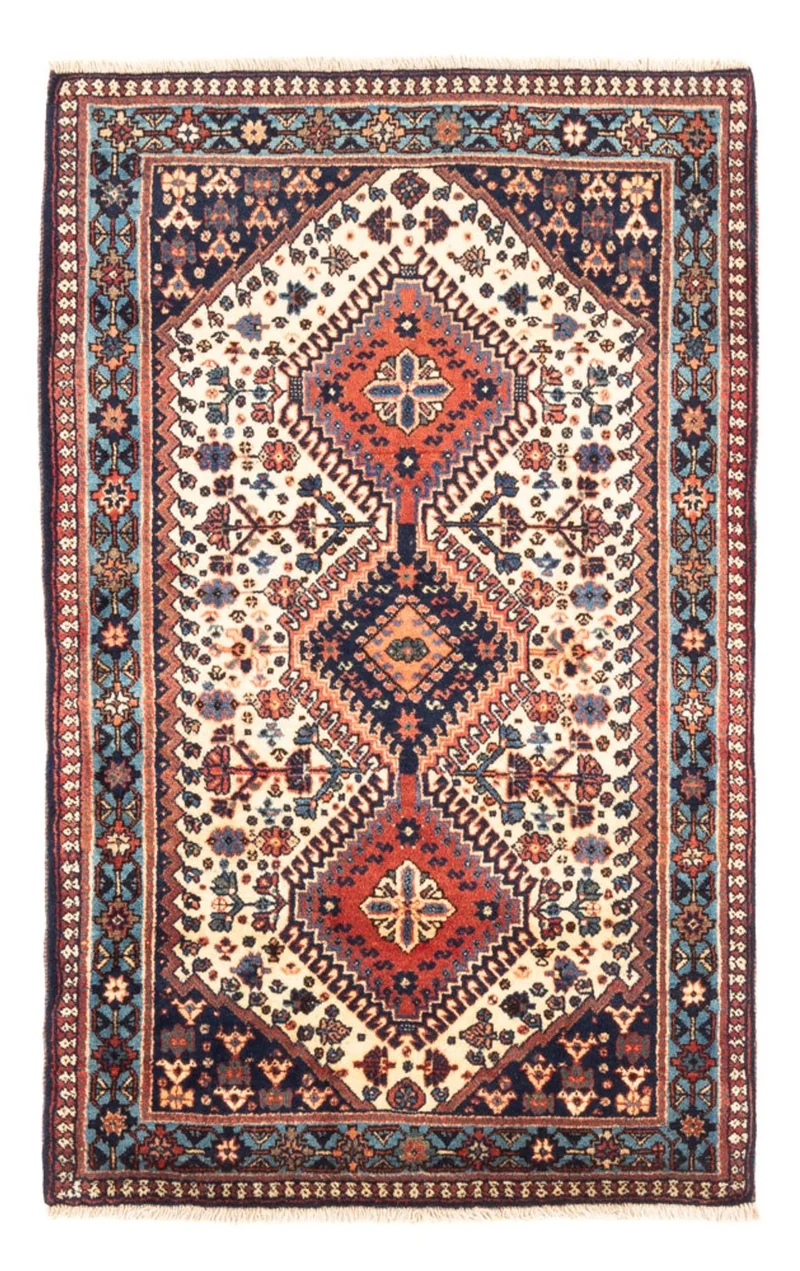 Yalameh Teppich 82x128cm - Perserteppich - creme