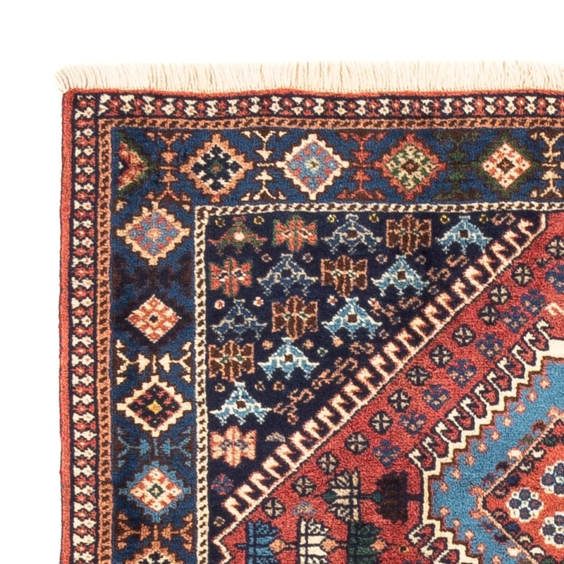 Yalameh Teppich 82x130cm - Perserteppich - rot
