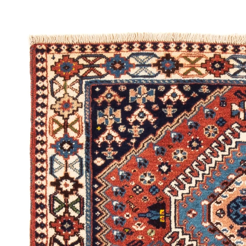 Yalameh Teppich 81x125cm - Perserteppich - rot