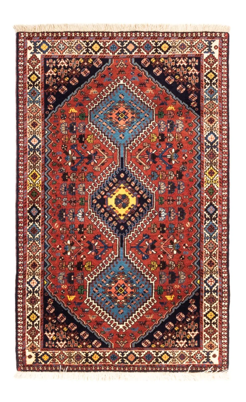 Yalameh Teppich 80x130cm - Perserteppich - rot