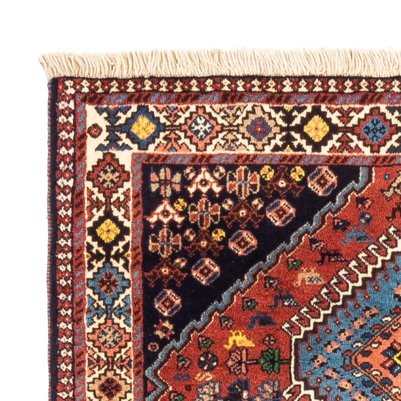 Yalameh Teppich 80x130cm - Perserteppich - rot