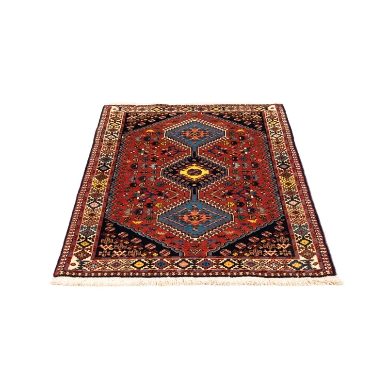 Yalameh Teppich 80x130cm - Perserteppich - rot
