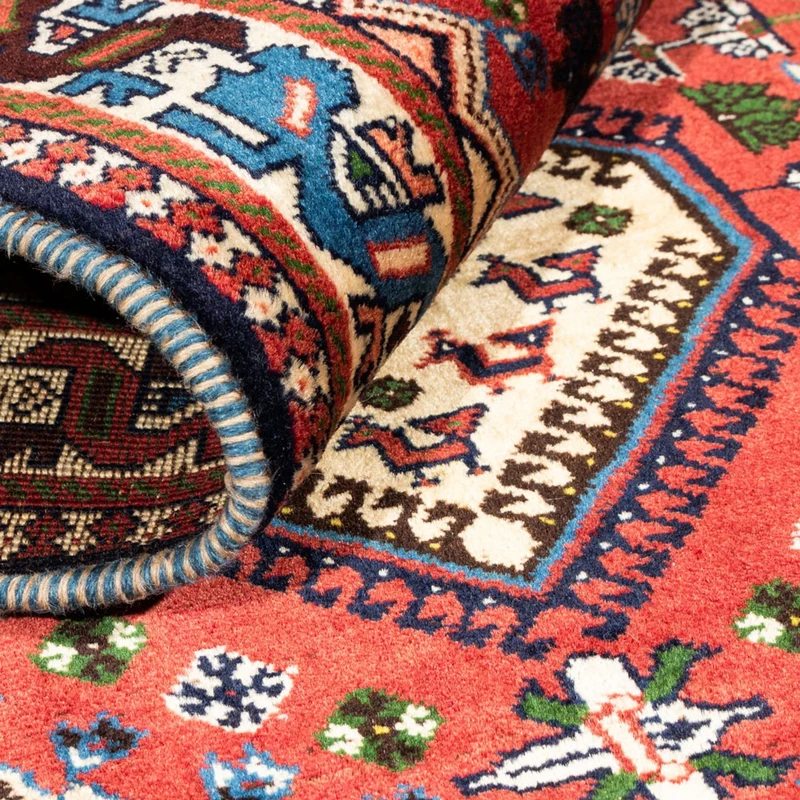 Yalameh Teppich 80x127cm - Perserteppich - rot