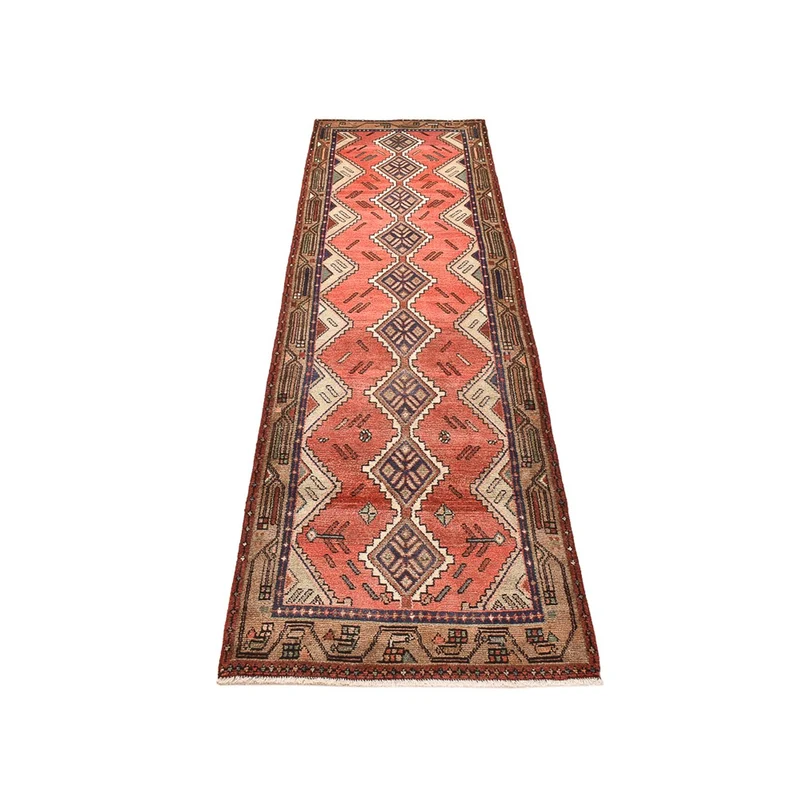 Rudbar Teppich 80x286cm - Perserteppich - hellrot