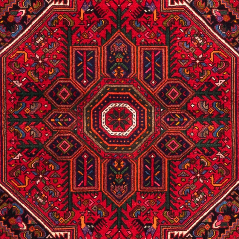 Gholtogh Teppich 100x144cm - Perserteppich - rot