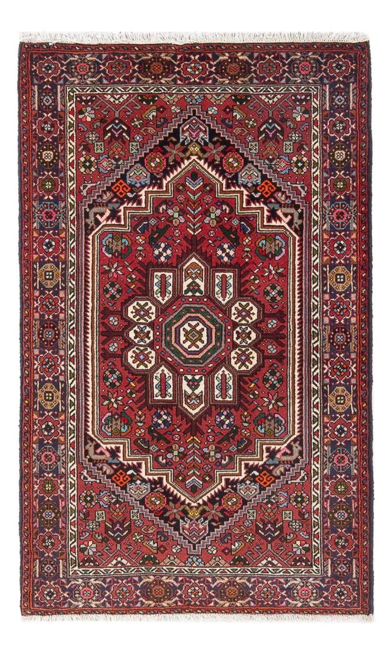 Gholtogh Teppich 76x130cm - Perserteppich - rot
