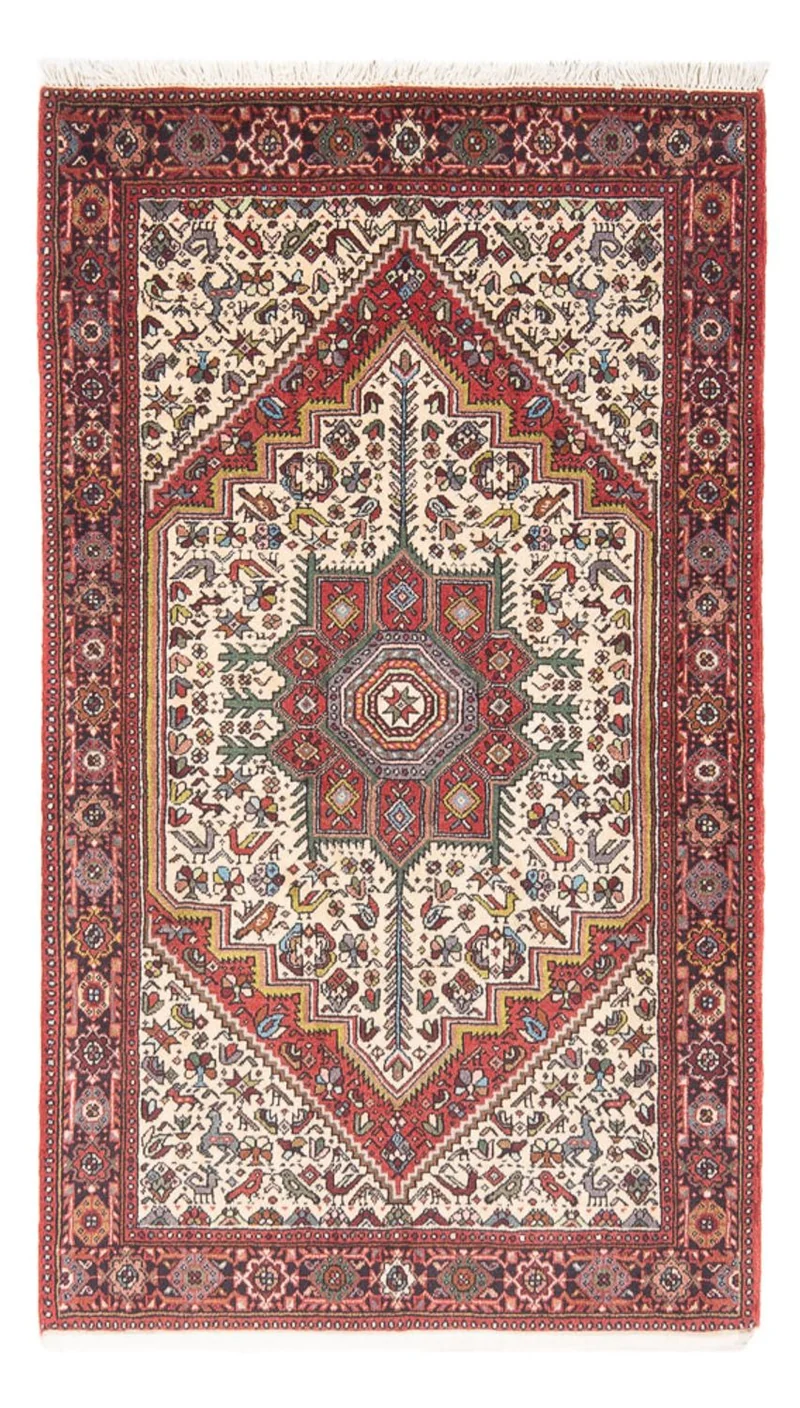 Gholtogh Teppich 80x126cm - Perserteppich - creme