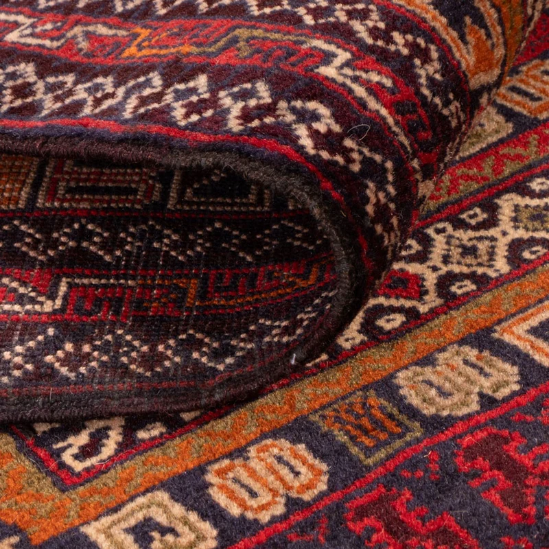 Belutsch Teppich 91x138cm - Orientteppich - rot