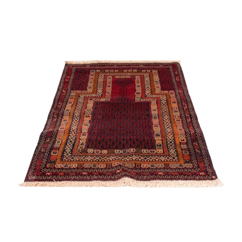 Belutsch Teppich 91x138cm - Orientteppich - rot