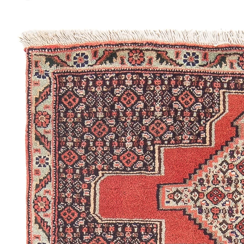 Senneh Teppich 72x98cm - Perserteppich - rot