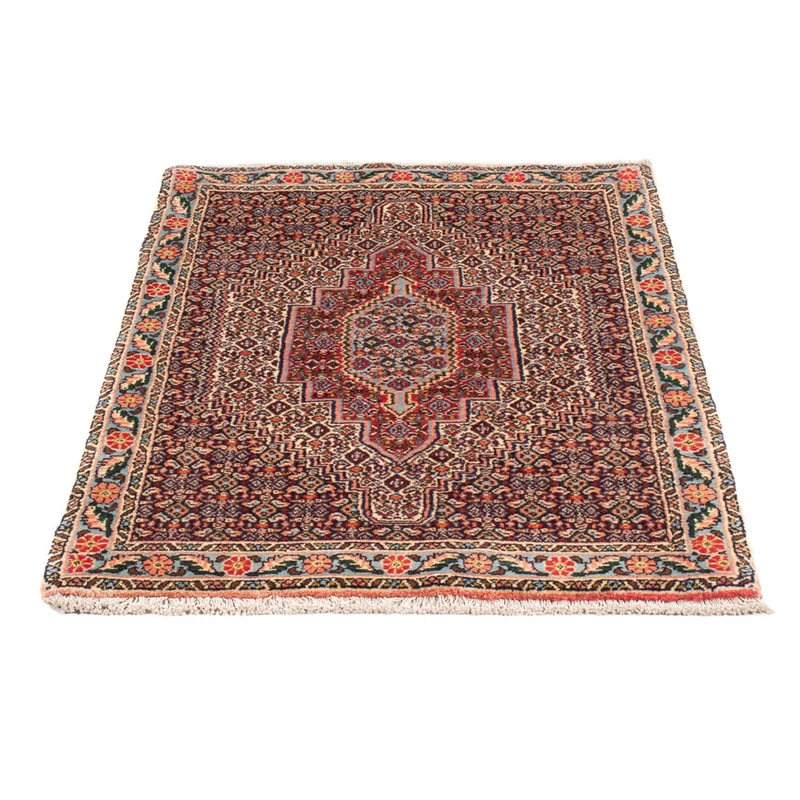 Senneh Teppich 74x112cm - Perserteppich - dunkelblau
