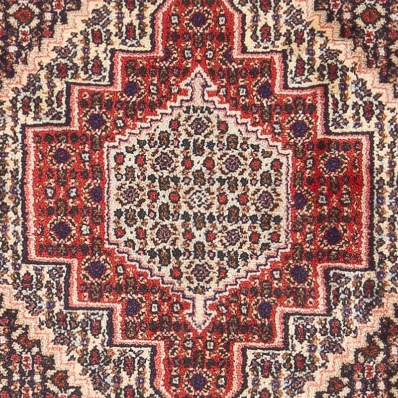 Senneh Teppich 70x110cm - Perserteppich - dunkelblau