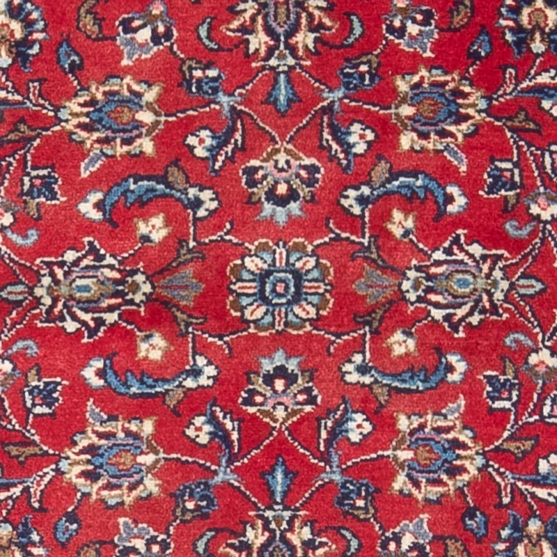 Keshan Teppich 70x130cm - Perserteppich - rot