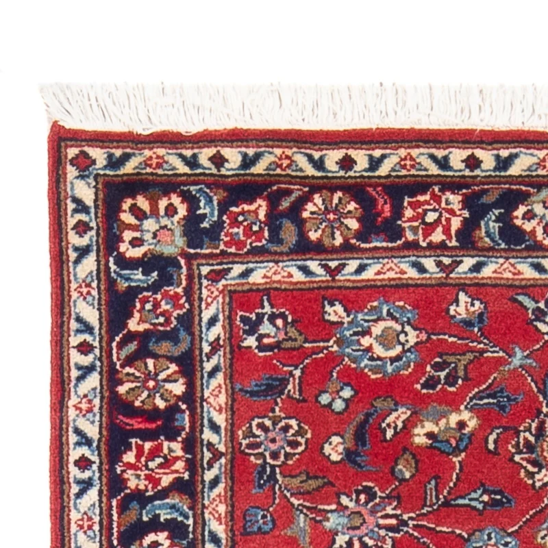 Keshan Teppich 70x130cm - Perserteppich - rot
