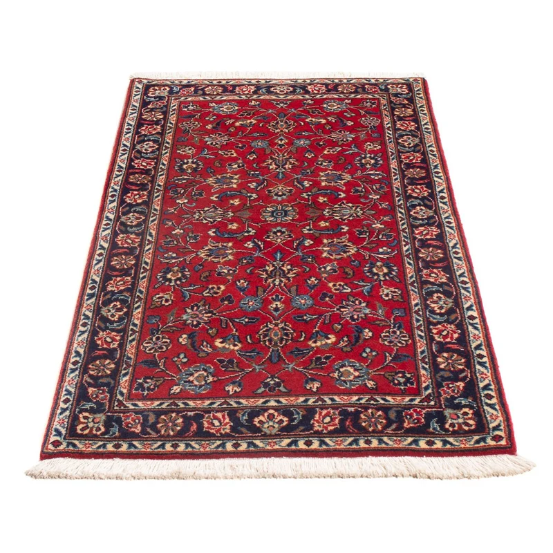 Keshan Teppich 70x130cm - Perserteppich - rot