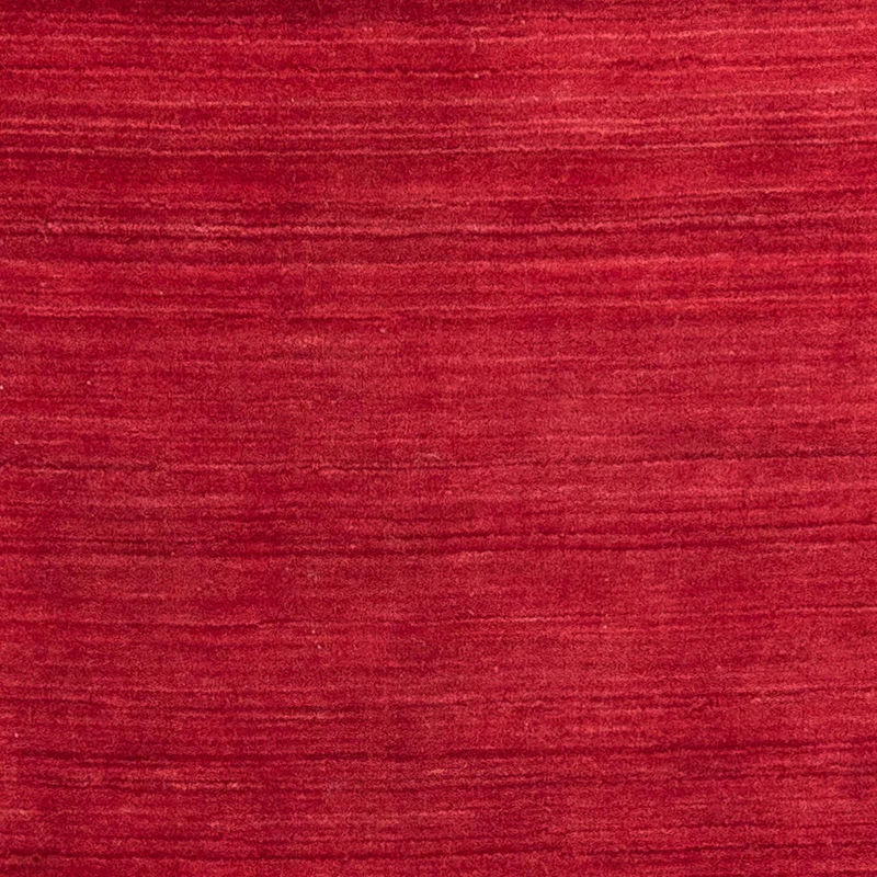 Loribaft Loom Teppich 170x240cm - Wollteppich - dunkelrot