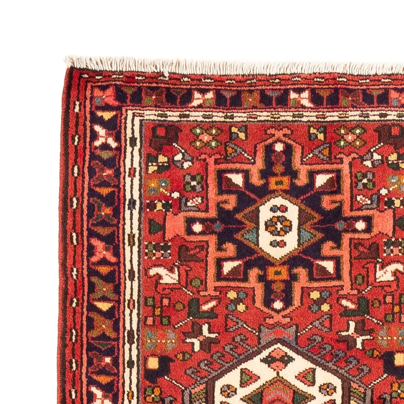 Qaraja Teppich 70x296cm - Perserteppich - rot