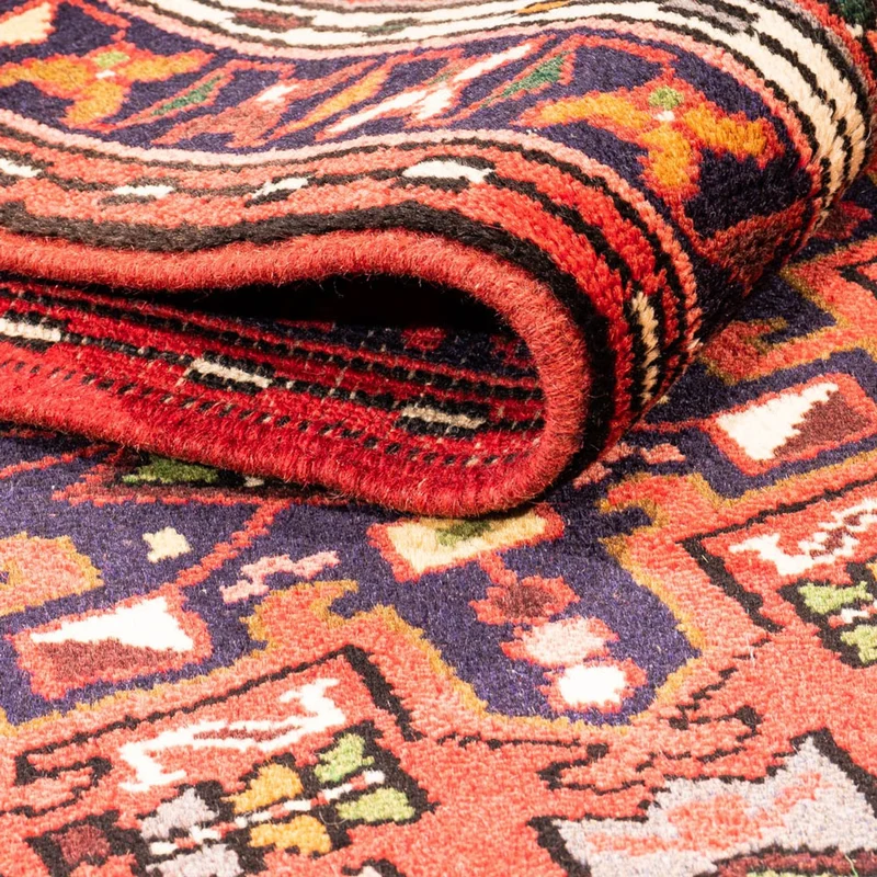 Qaraja Teppich 70x296cm - Perserteppich - rot