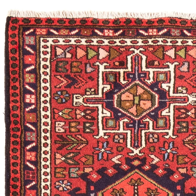 Qaraja Teppich 70x286cm - Perserteppich - rot