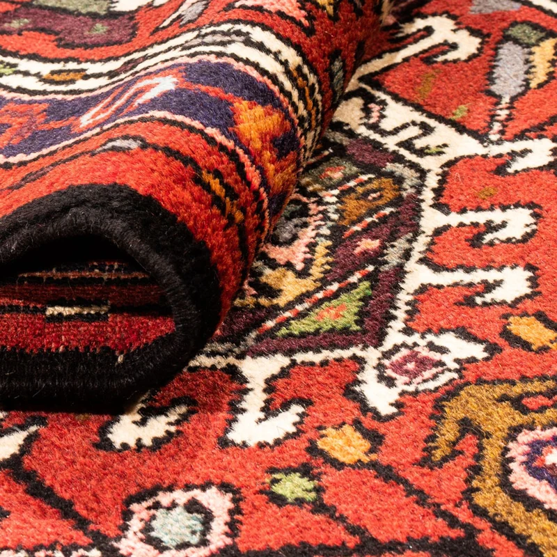 Qaraja Teppich 70x285cm - Perserteppich - rot