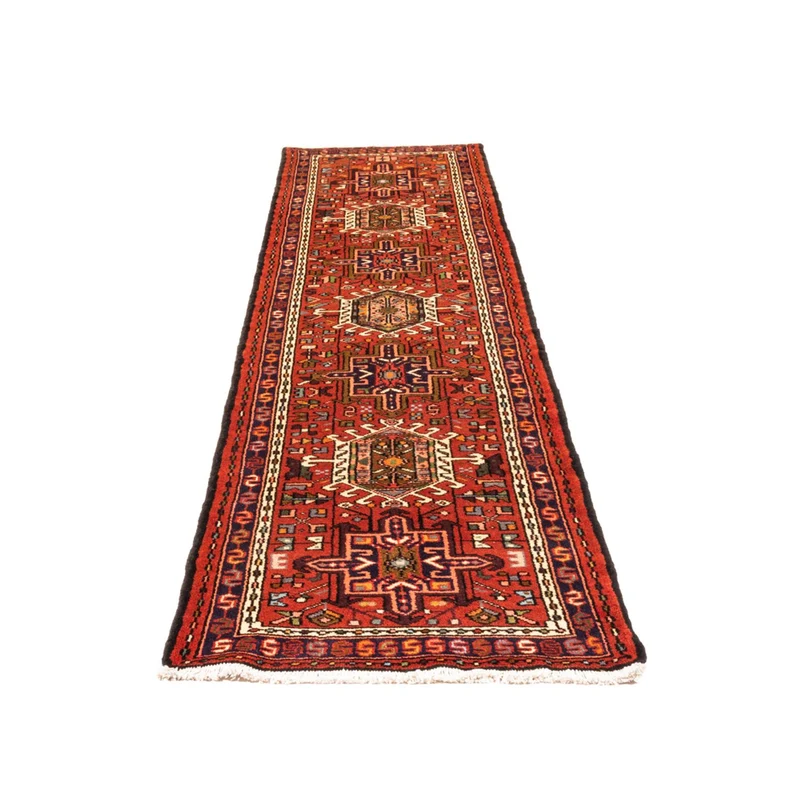 Qaraja Teppich 70x285cm - Perserteppich - rot
