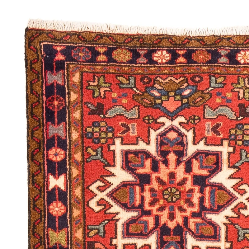 Qaraja Teppich 72x285cm - Perserteppich - rot